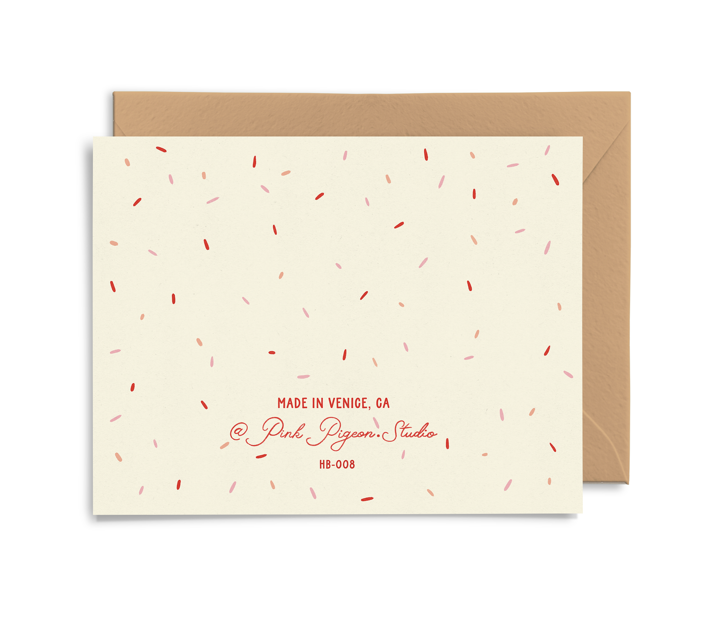 Happy Birthday Sprinkles Card - by Carlyle Avenue