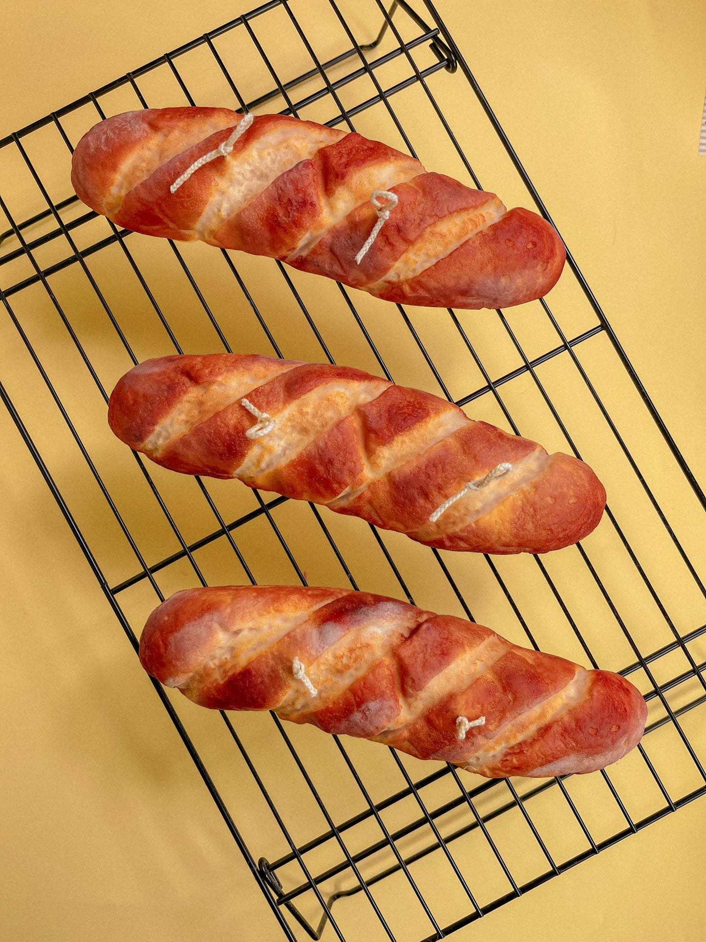 French Baguette Candle