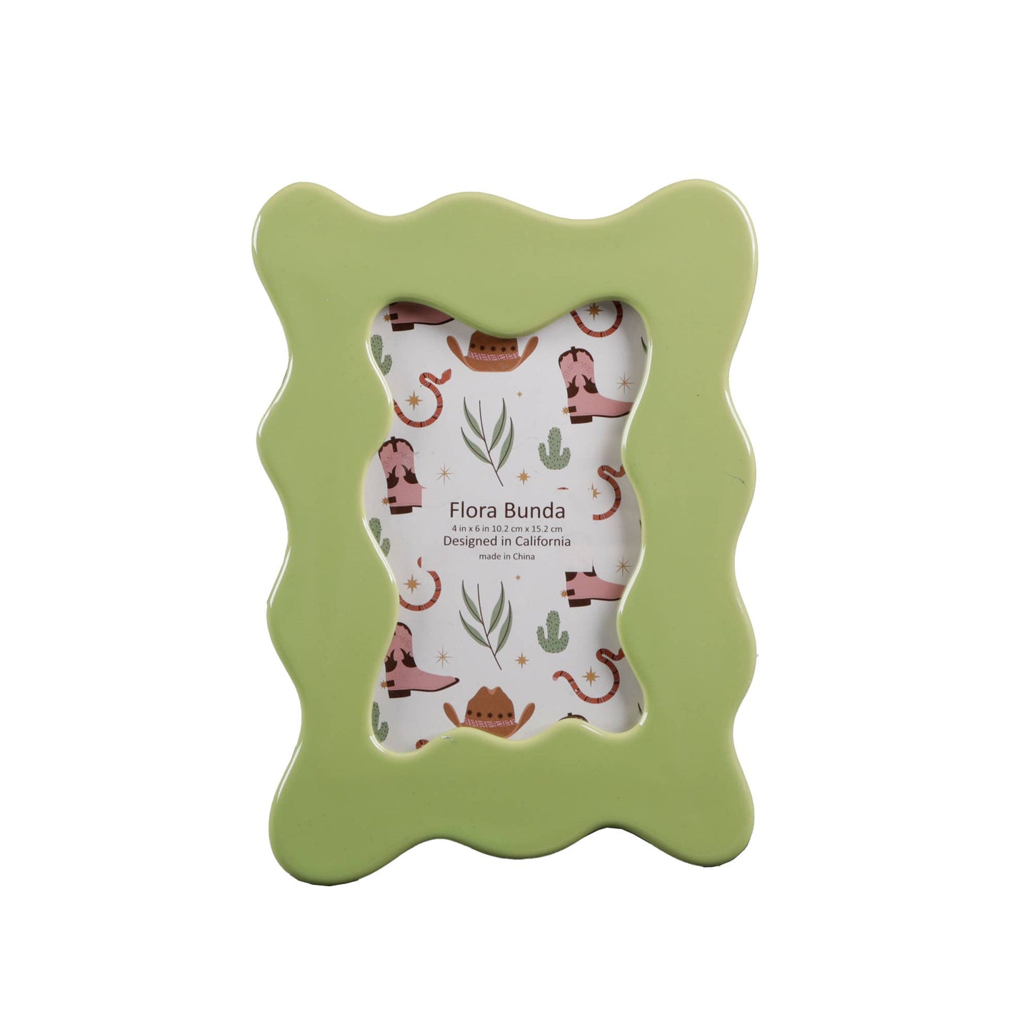 4 x 6 Wavey Ceramic Frame - Picture Frames by Carlyle Avenue