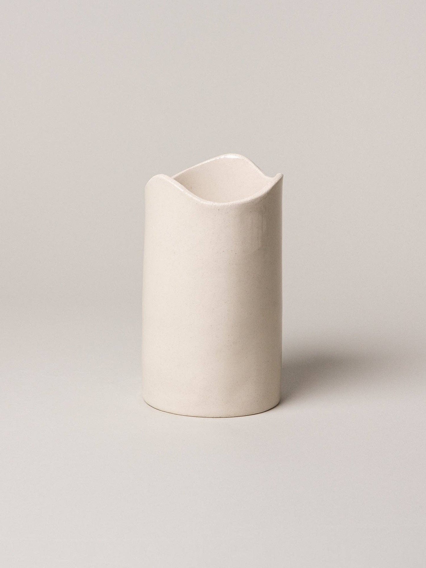 Swell Utensil Holder, Ivory - by Carlyle Avenue