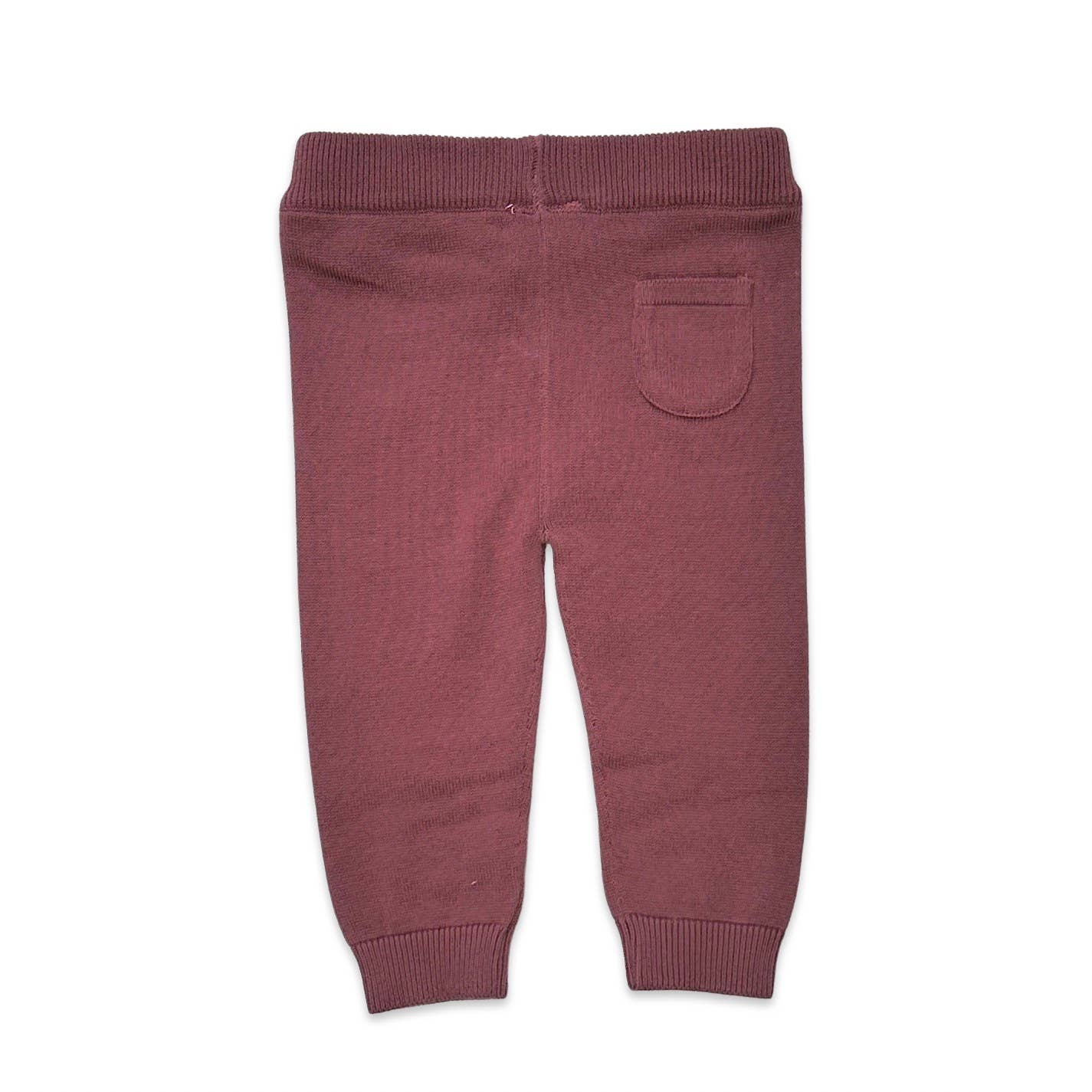 Pocket Sweater Knit Baby Legging Pants (Organic Cotton) - Kids Clothing by Carlyle Avenue