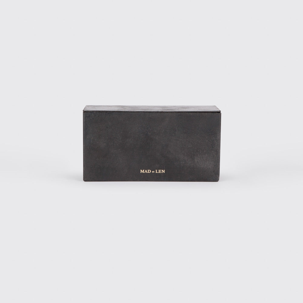 Bougie Black Block - Terre Noire / White Wax