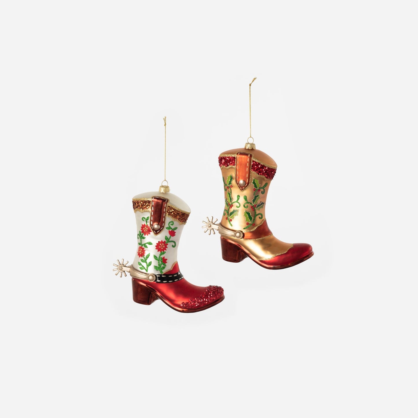 Oversized Western Boot Ornament