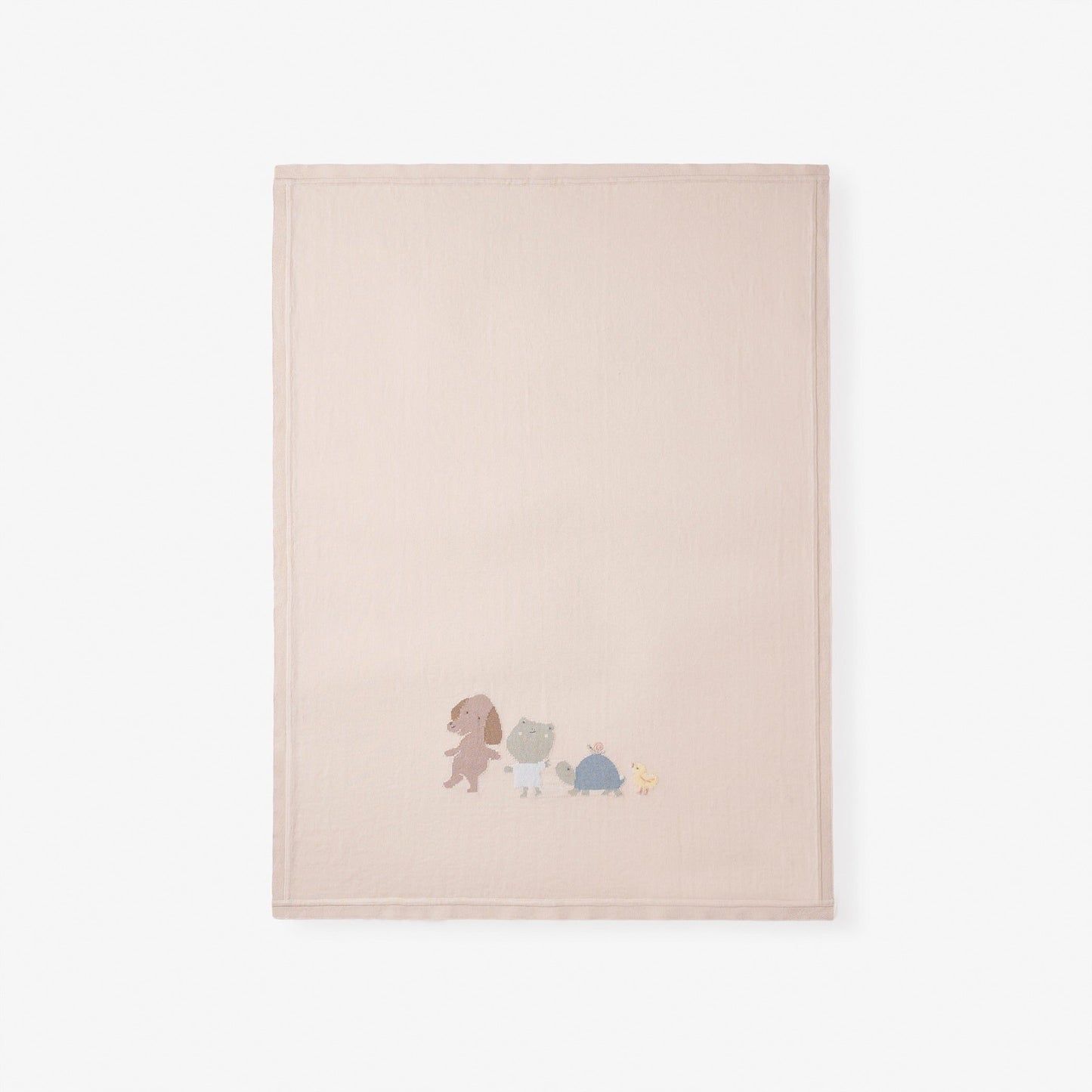Pond Friends Cotton Knit Baby Blanket