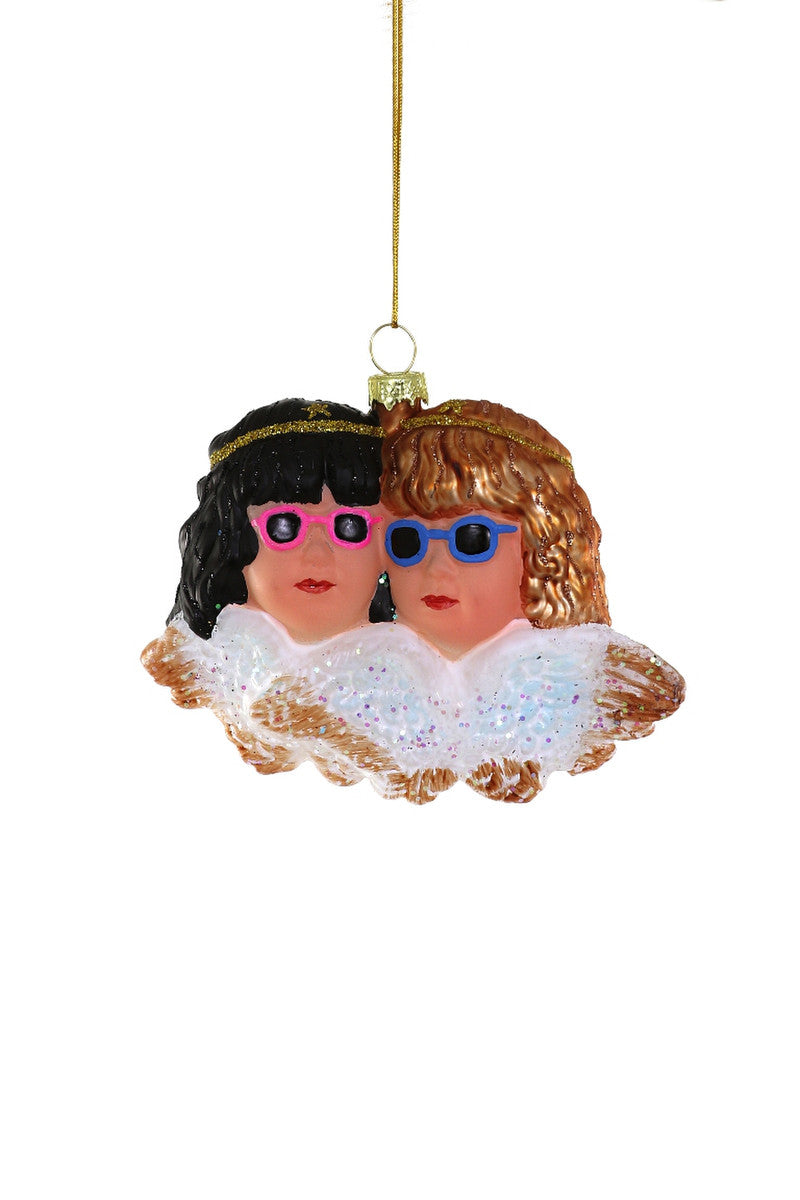 Cool Angels Ornament - Ornaments by Carlyle Avenue