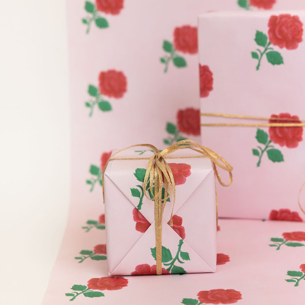 ROSE GIFT WRAPPING ROLL - Gift Wrap by Carlyle Avenue
