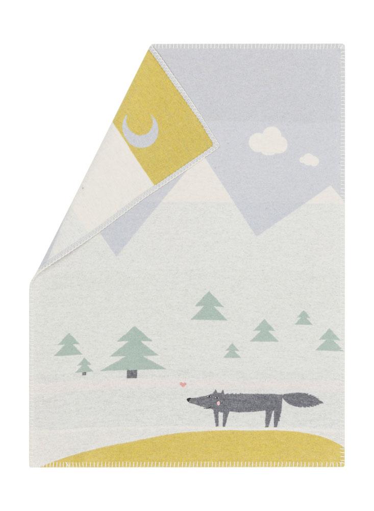 Baby Blanket - Wolf - Baby Blanket by Carlyle Avenue