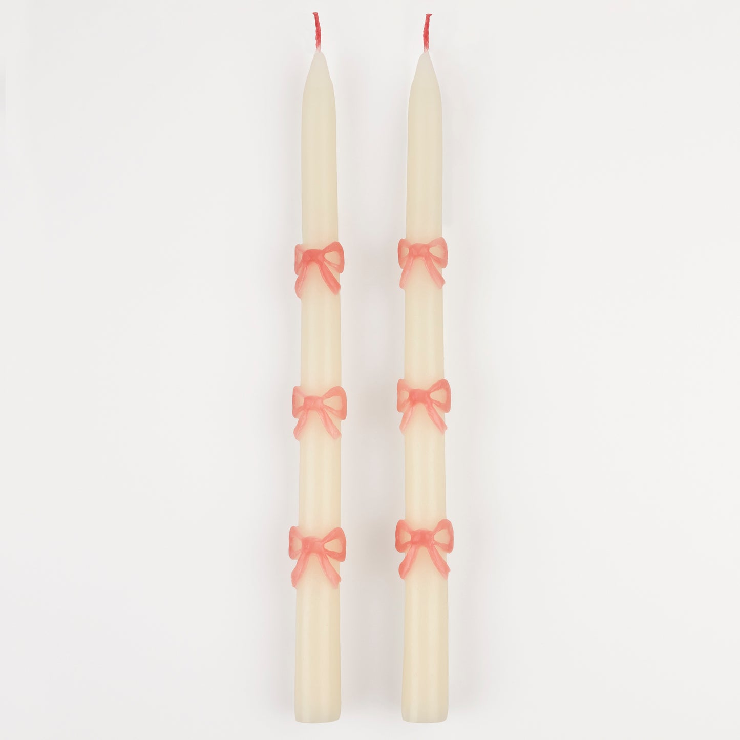 Pink Bow Taper Candles - Candles by Carlyle Avenue