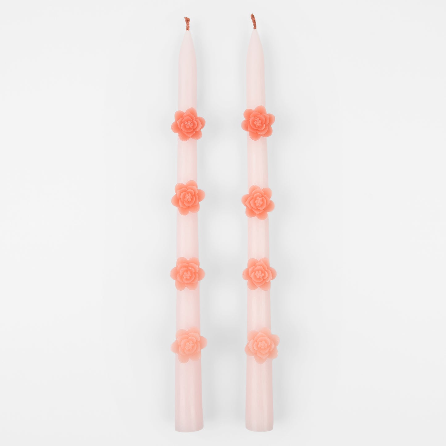 Pink Flower Taper Candles - Candles by Carlyle Avenue