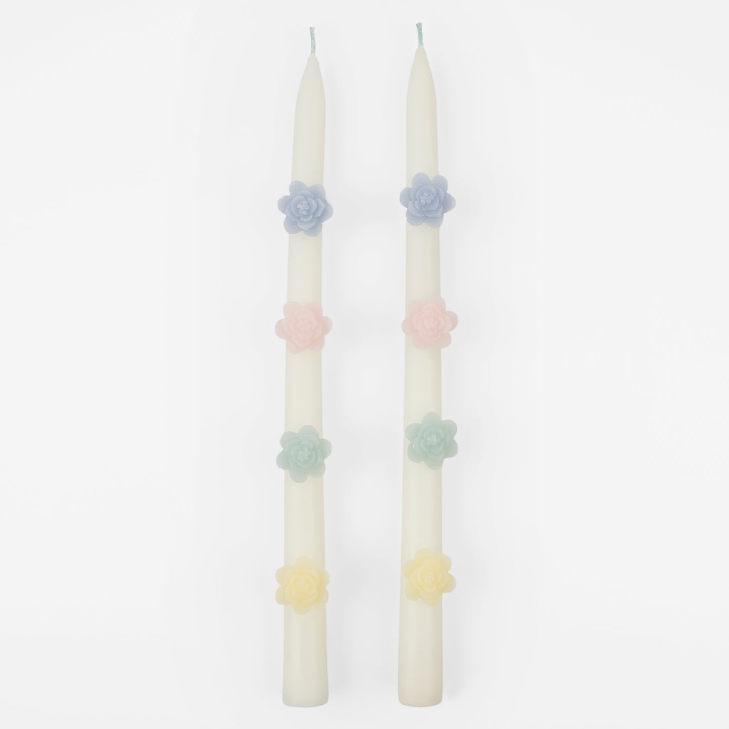 Pastel Flower Taper Candles - Candles by Carlyle Avenue