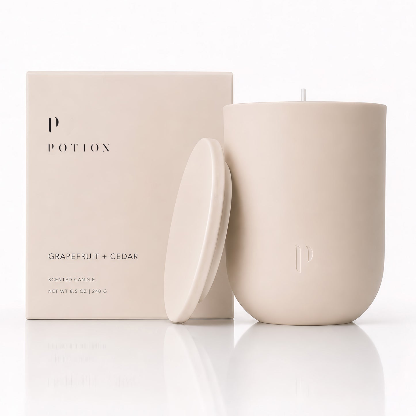Grapefruit + Cedar Candle