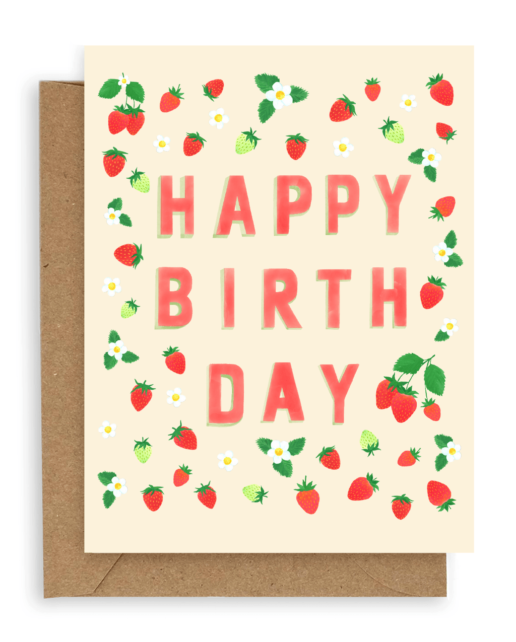 STRAWBERRIES BIRTHDAY - Greeting Cards by Carlyle Avenue