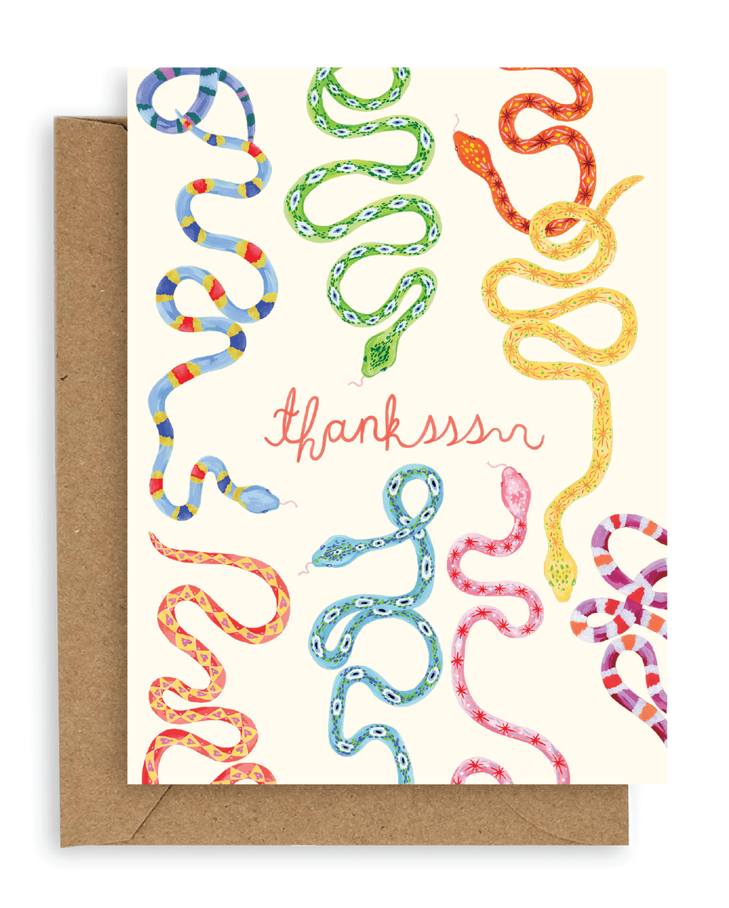 THANK YOU SNAKES - Greeting Cards by Carlyle Avenue