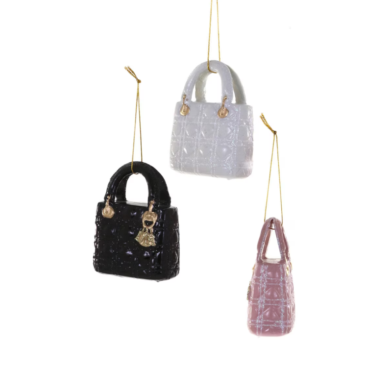 Set of 3 Assorted Handbags Ornament