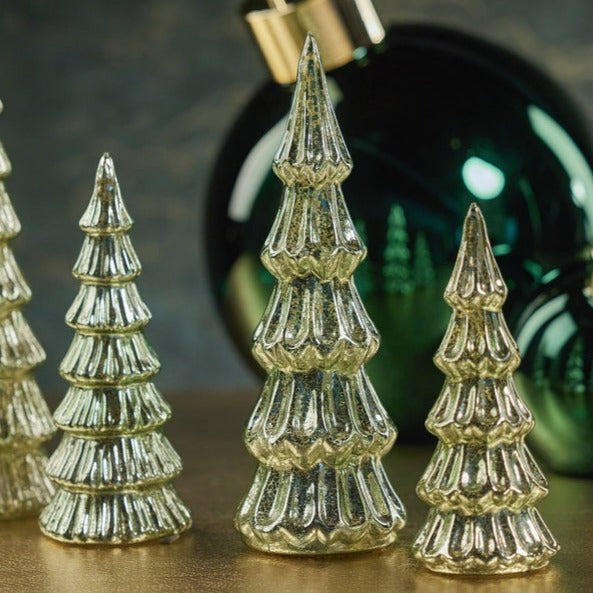 Vintage LED Glass Tree - Light Green - Christmas Trees by Carlyle Avenue