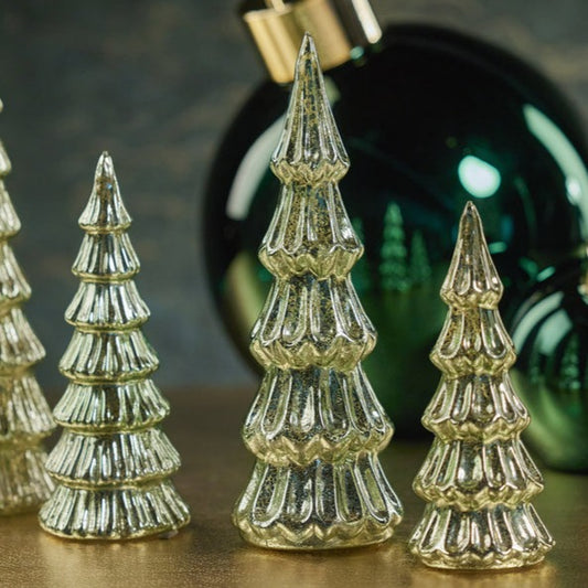 Vintage LED Glass Tree - Light Green - Christmas Trees by Carlyle Avenue