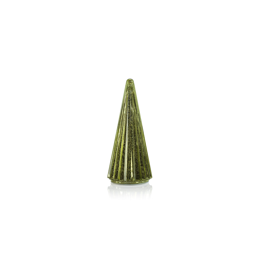 Davos LED Antique Tree - Green - Christmas Decor by Carlyle Avenue