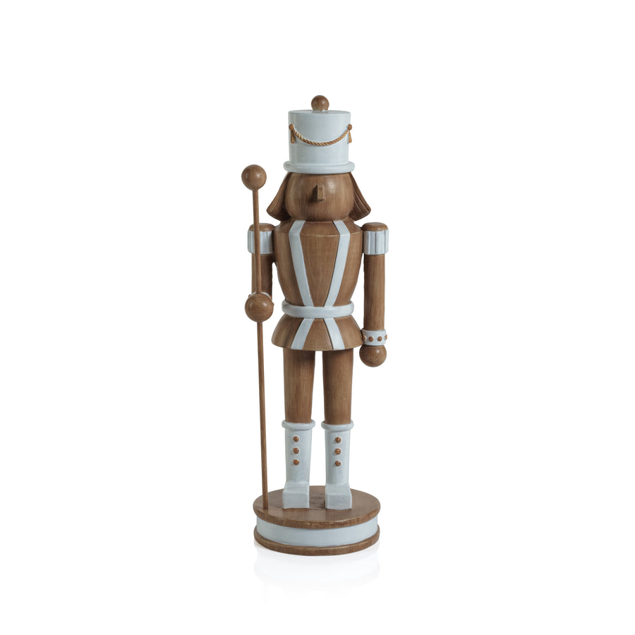 Decorative Nutcracker - Brown - Christmas Decor by Carlyle Avenue