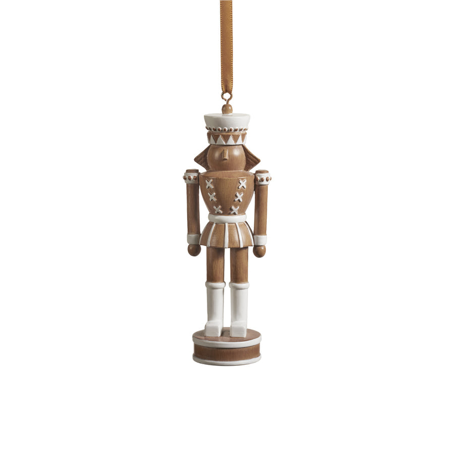 Nutcracker Ornaments - Brown - Christmas Decor by Carlyle Avenue