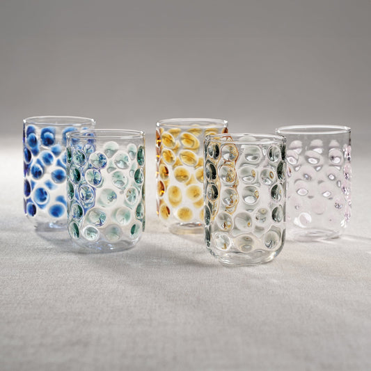 Airelles Glass Tumbler - Drinkware by Carlyle Avenue