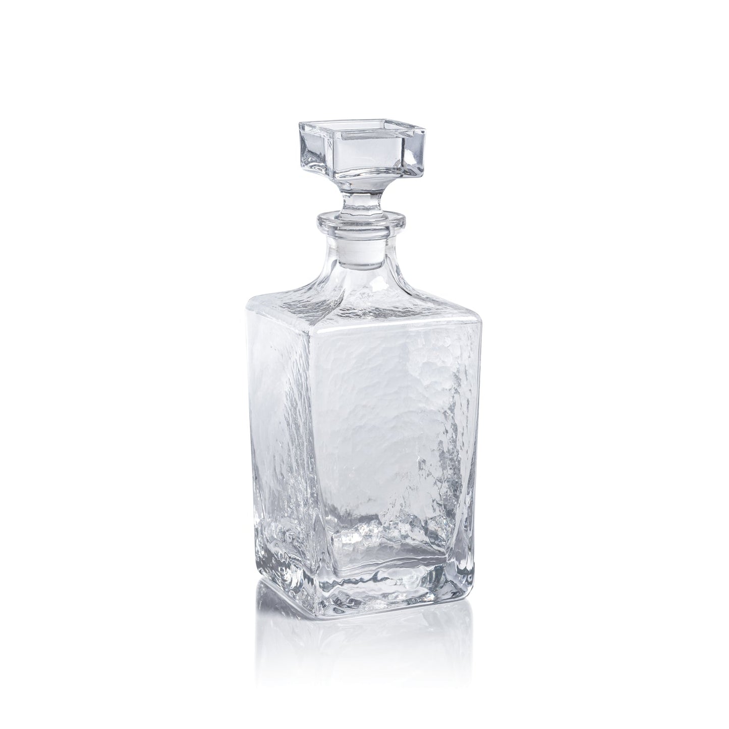 Punta Mita Hammered Glass Decanter - Decanter by Carlyle Avenue