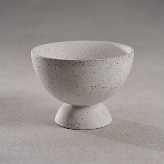 Cozumel Cove Ceramic Textured Footed Bowl - Decorative Bowls by Carlyle Avenue