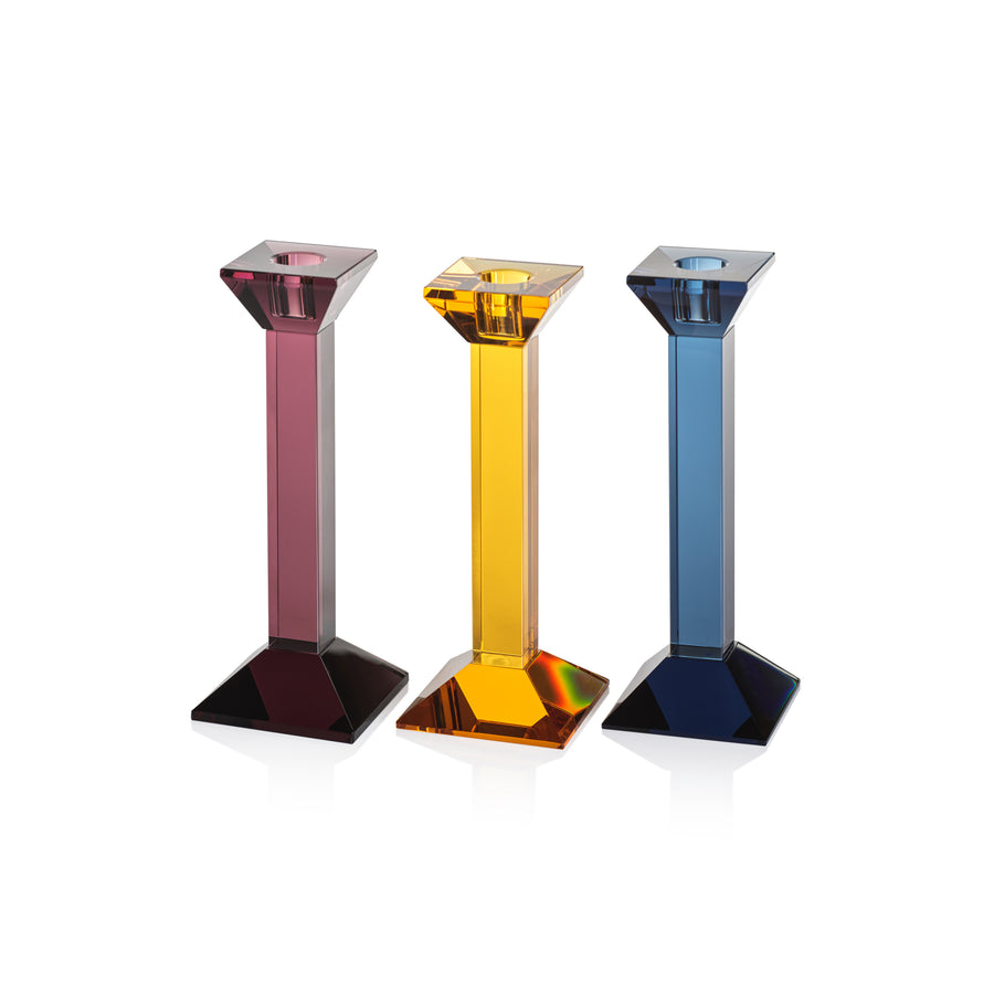 Crystal Taper Holder - Candle Holders by Carlyle Avenue