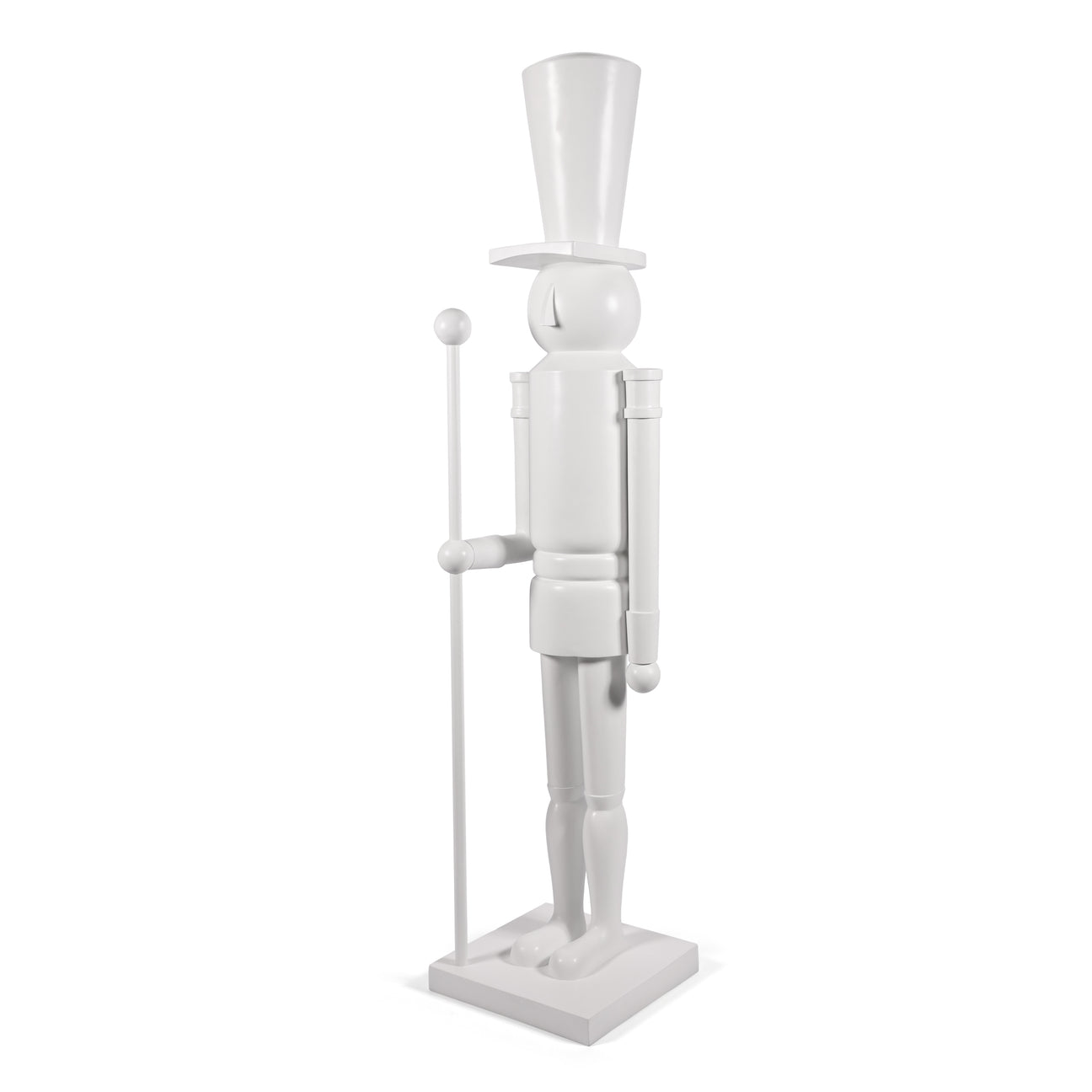 Extra Tall Matte White Soldier - Christmas Decor by Carlyle Avenue