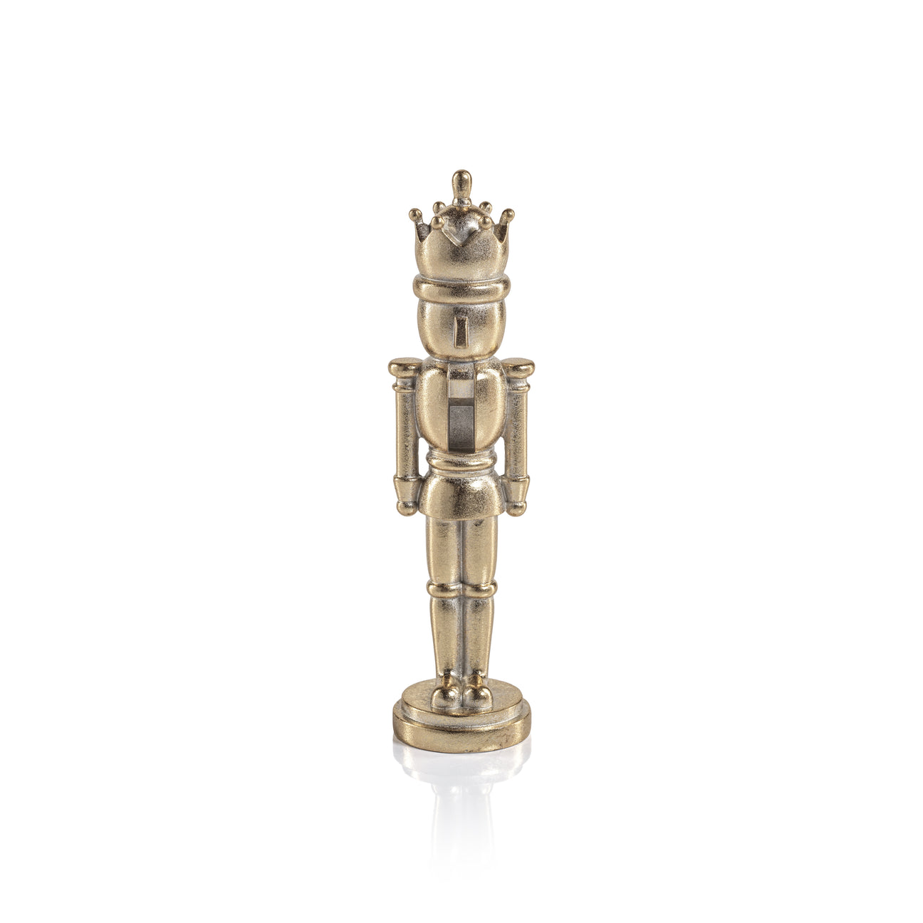 Metallic Decorative Nutcracker - Gold - Christmas Decor by Carlyle Avenue