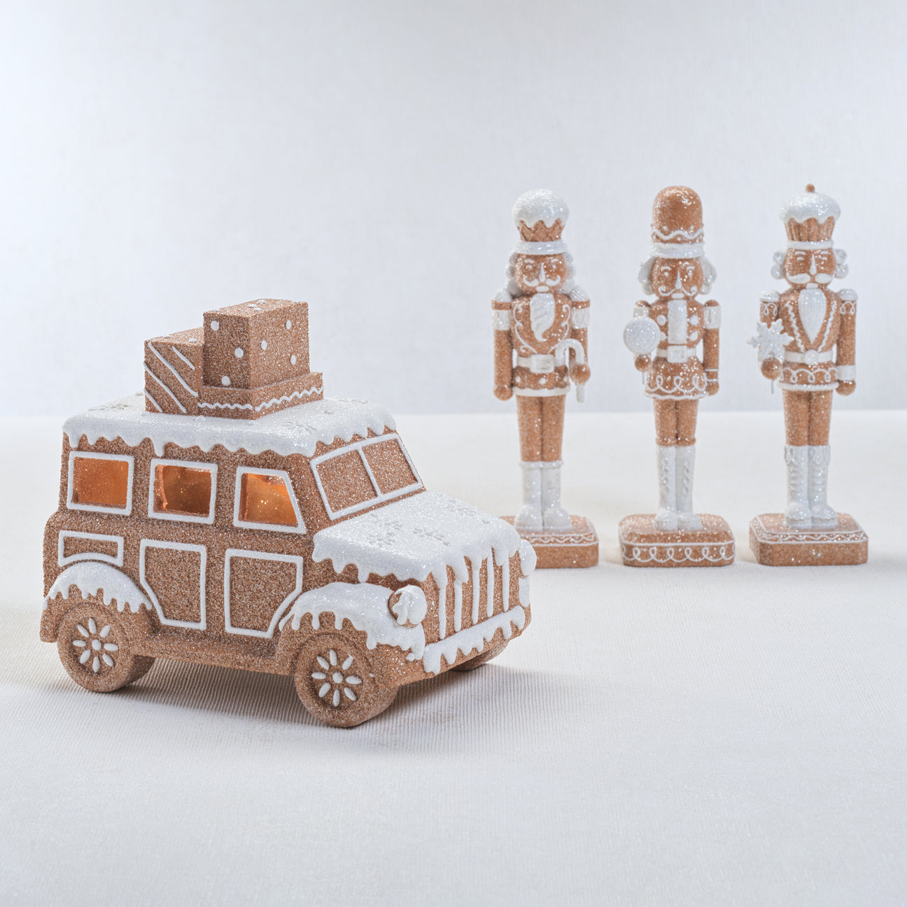 LED Gingerbread Car - Christmas Decor by Carlyle Avenue