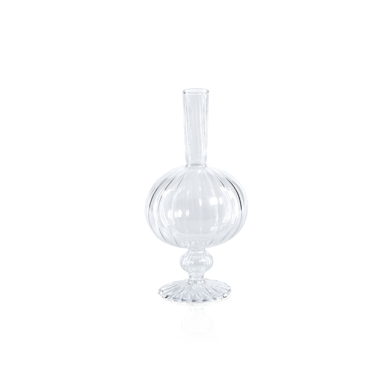 Venetian Spiral Vase - Clear - Vases by Carlyle Avenue
