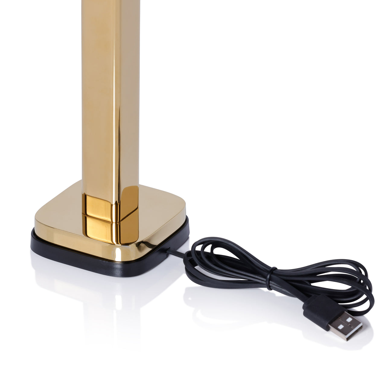MONZA Rechargeable Table Light - Polished Gold - by Carlyle Avenue