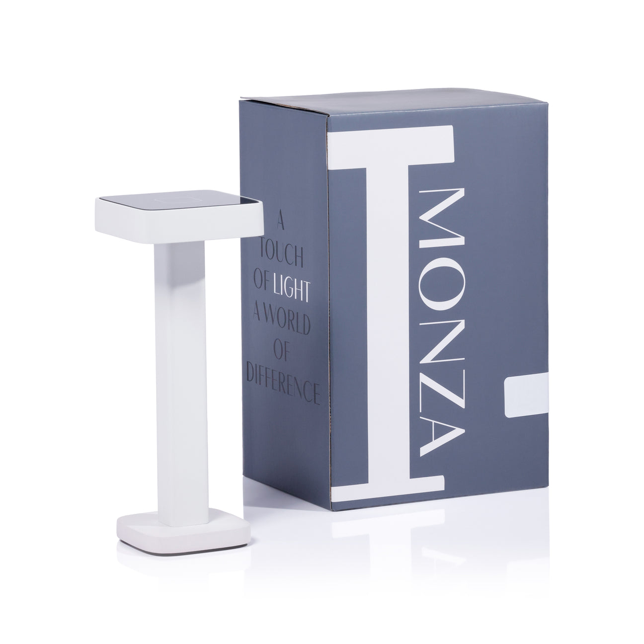 MONZA Rechargeable Table Light - Matt White - by Carlyle Avenue