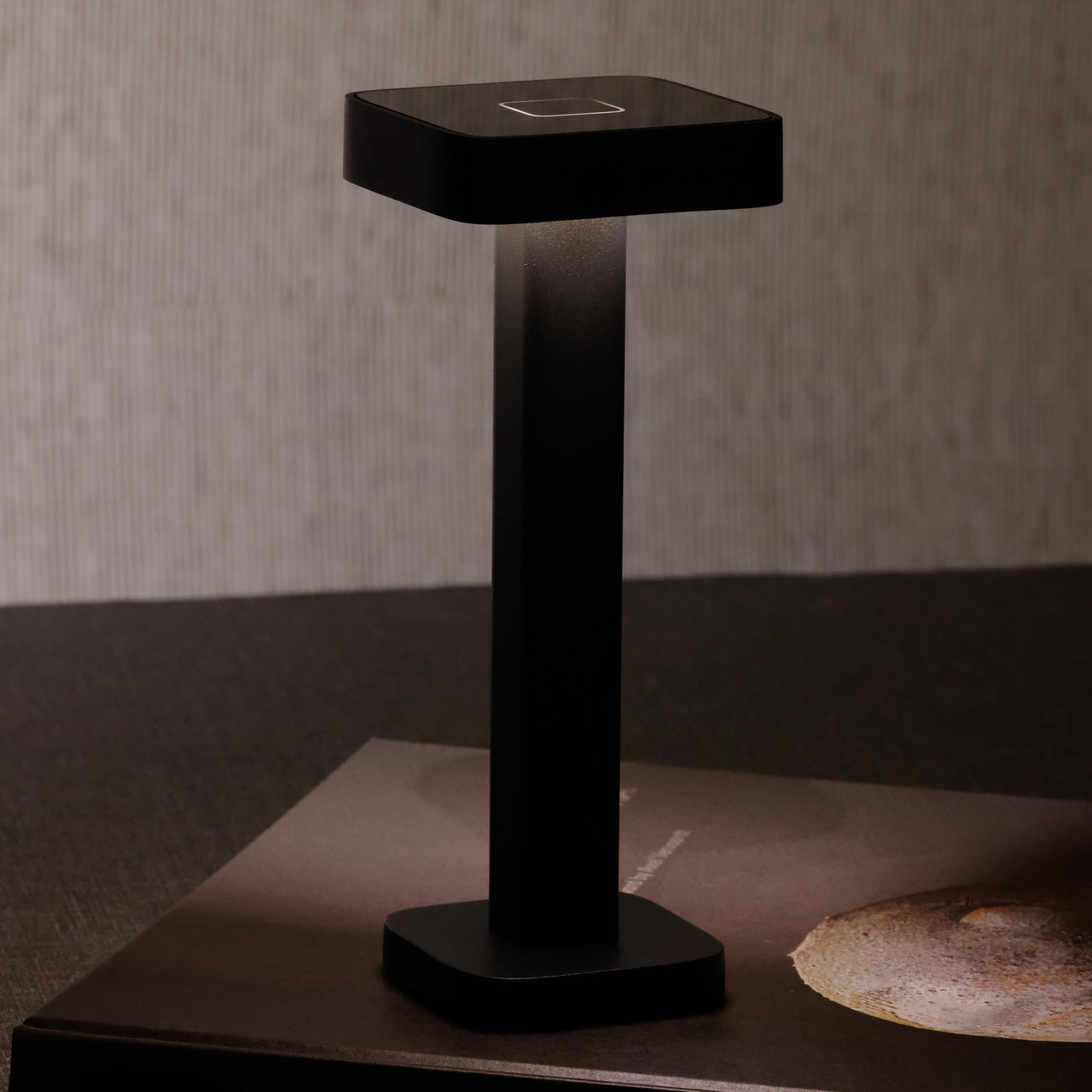 MONZA Rechargeable Table Light - Matt Black - by Carlyle Avenue