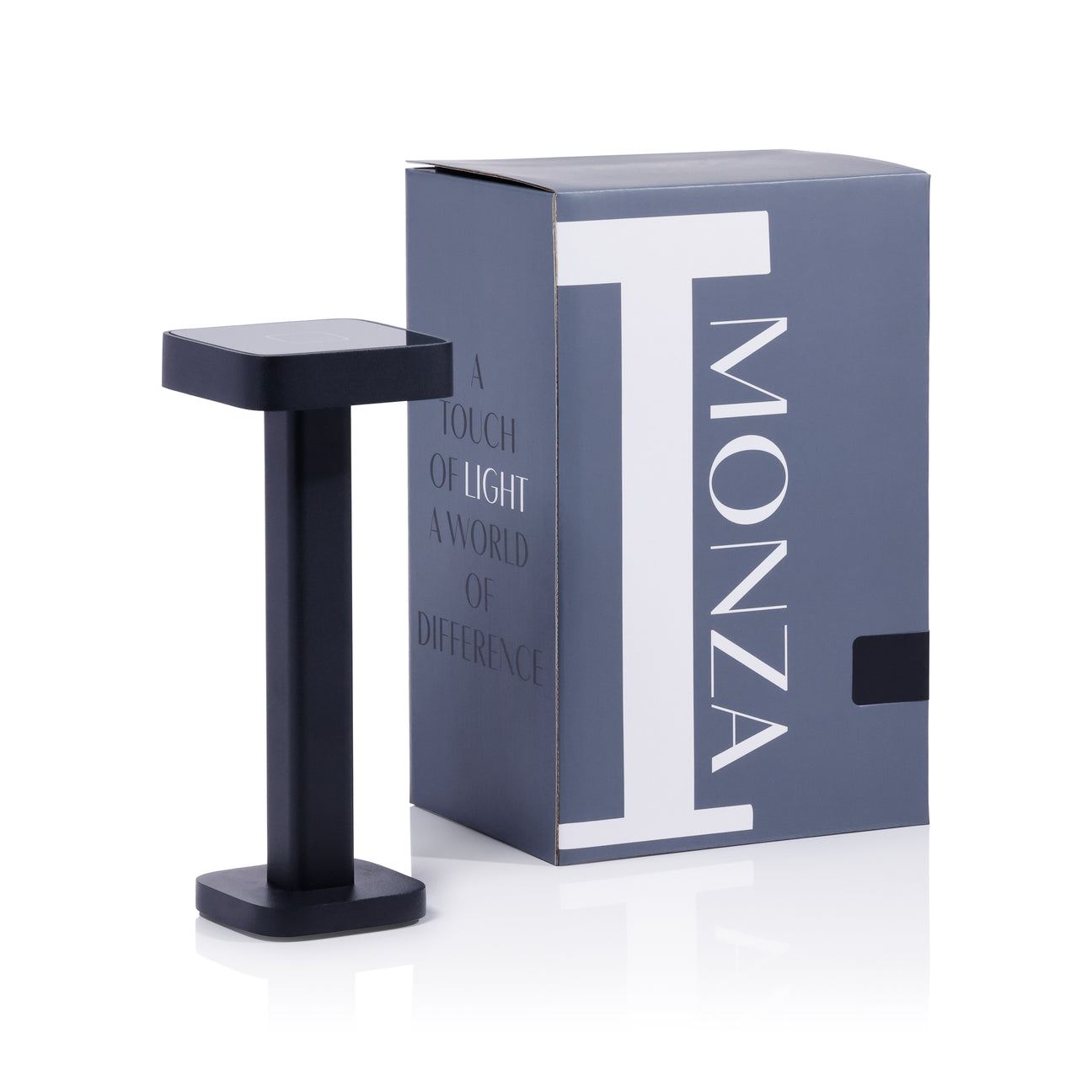 MONZA Rechargeable Table Light - Matt Black - by Carlyle Avenue