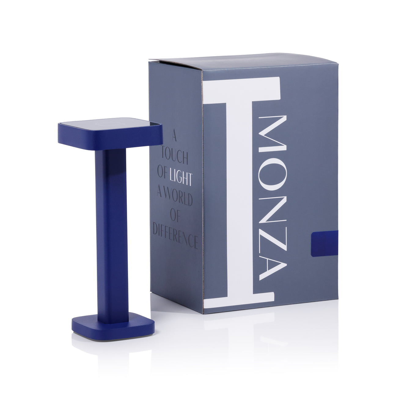 MONZA Rechargeable Table Light - Indigo Blue - by Carlyle Avenue
