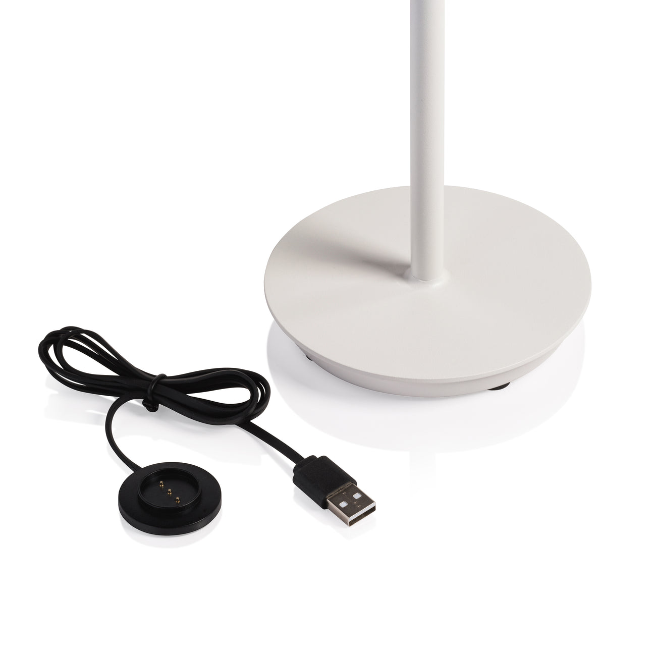 LUCCA Rechargeable Table Light - Matte White - by Carlyle Avenue