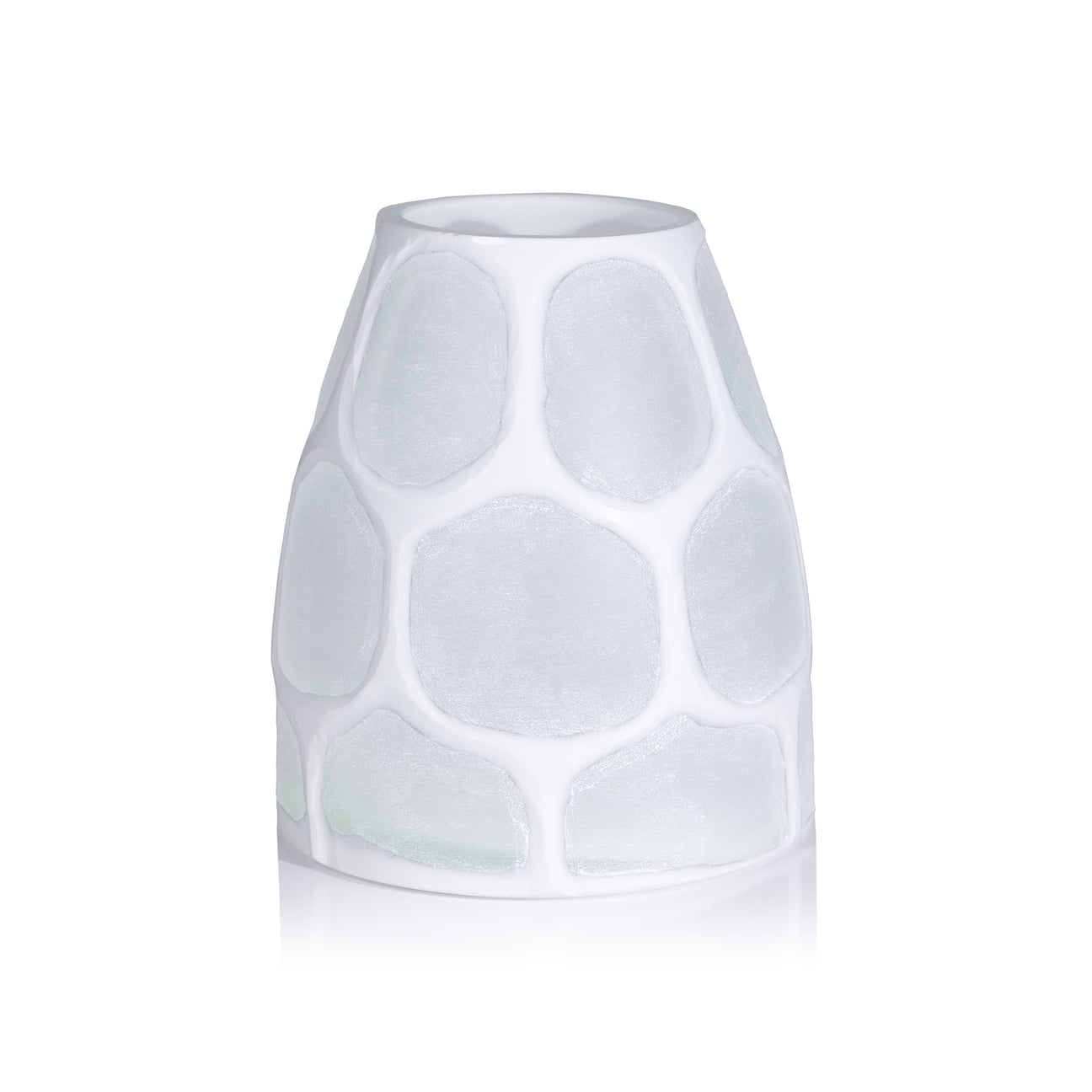 Cape Coral Glass Vase / Hurricane - Vases by Carlyle Avenue