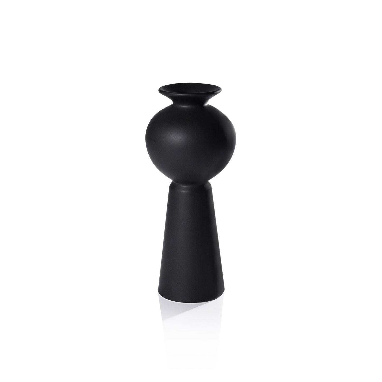 Kyoto Modern Vase - Matte Black - Vasesz by Carlyle Avenue