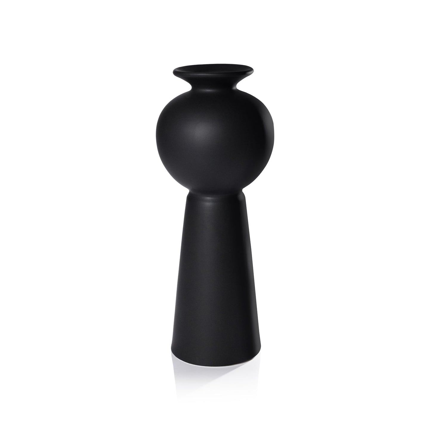 Kyoto Modern Vase - Matte Black - Vasesz by Carlyle Avenue
