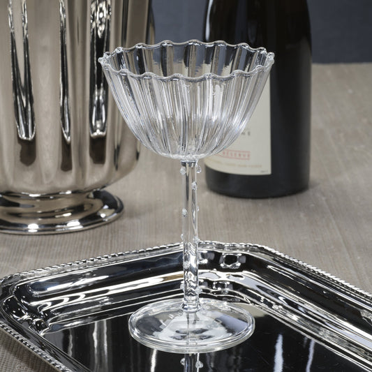 Chaumont Coupe Glass - Set of 4 - Glassware by Carlyle Avenue