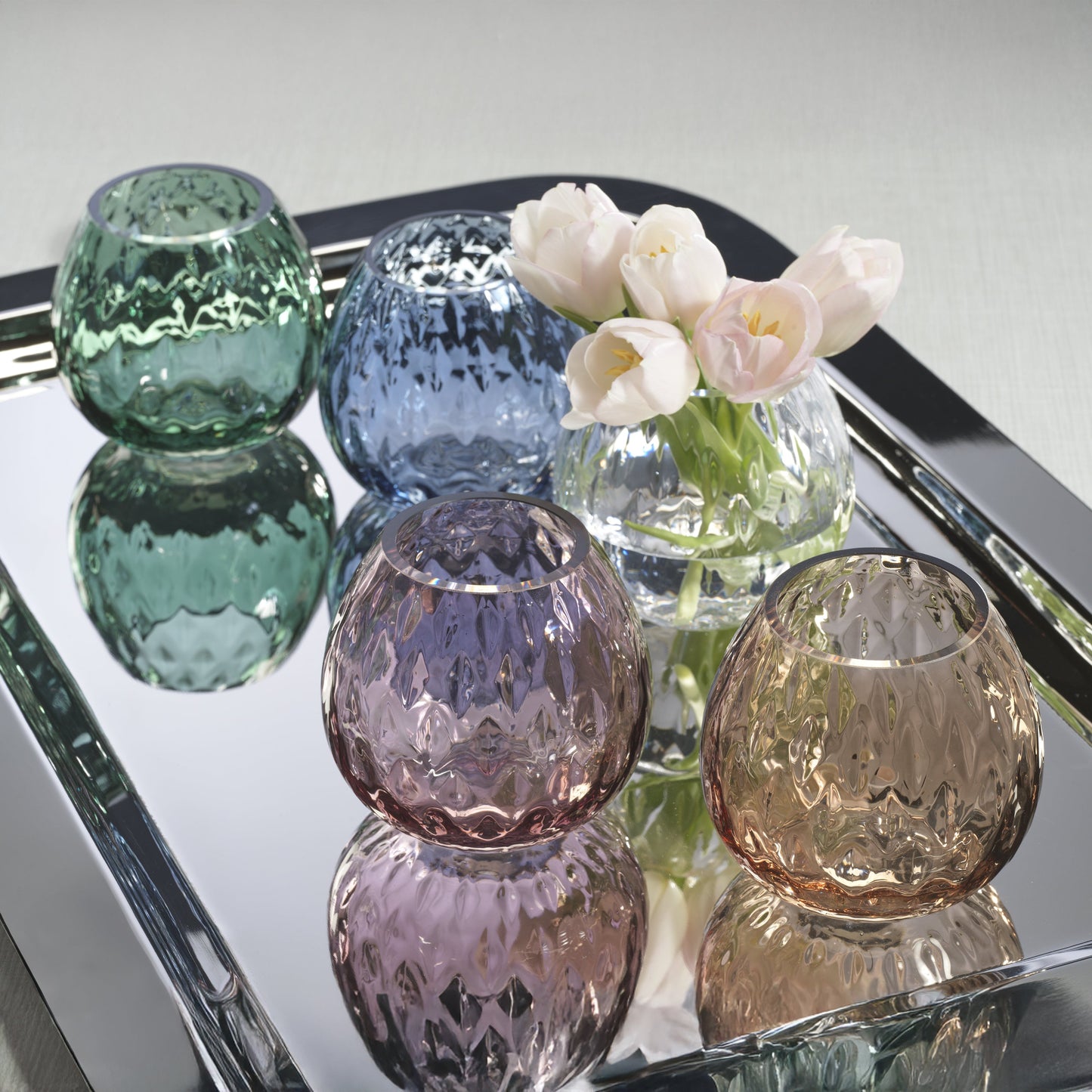 Illume Prism Multipurpose Optic Vase / Candle Holder - Vases by Carlyle Avenue