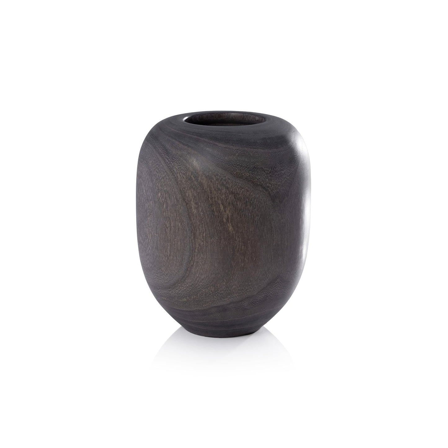 Sylva Decortive Wood Vase - Vases by Carlyle Avenue