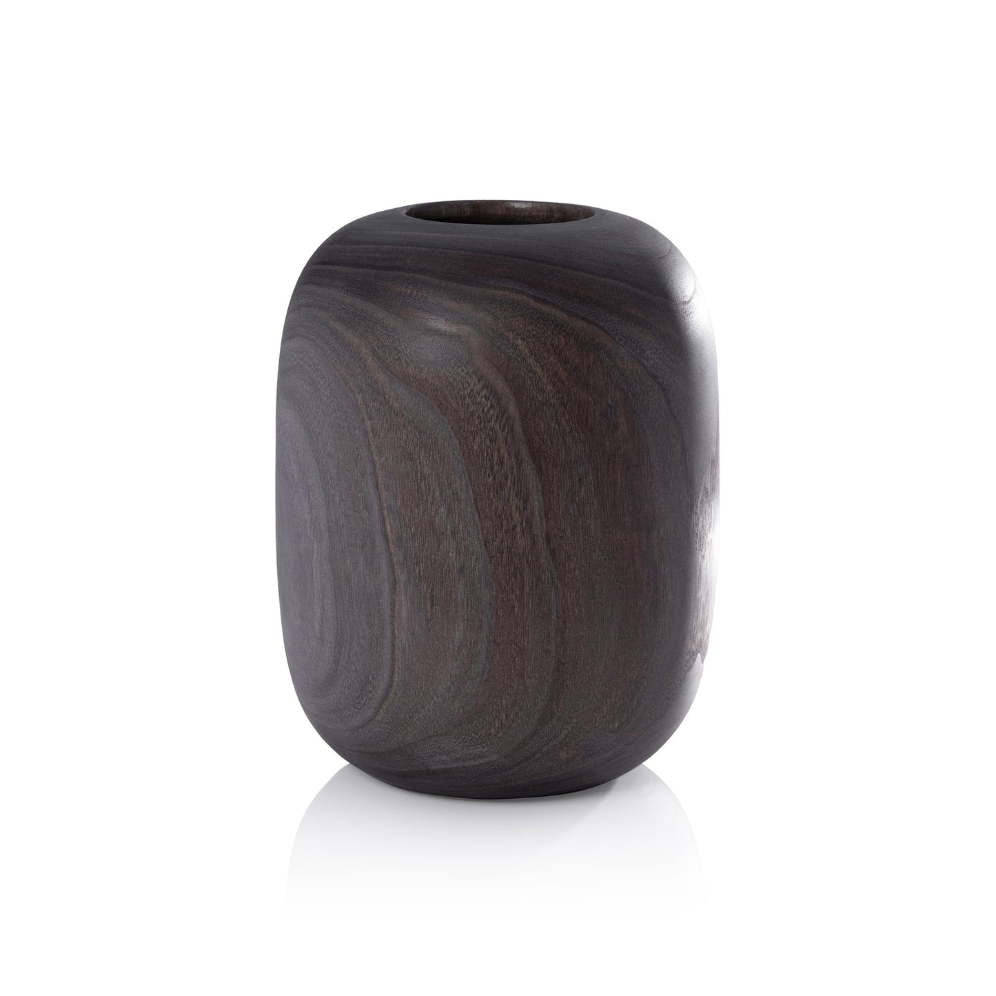 Sylva Decortive Wood Vase - Vases by Carlyle Avenue