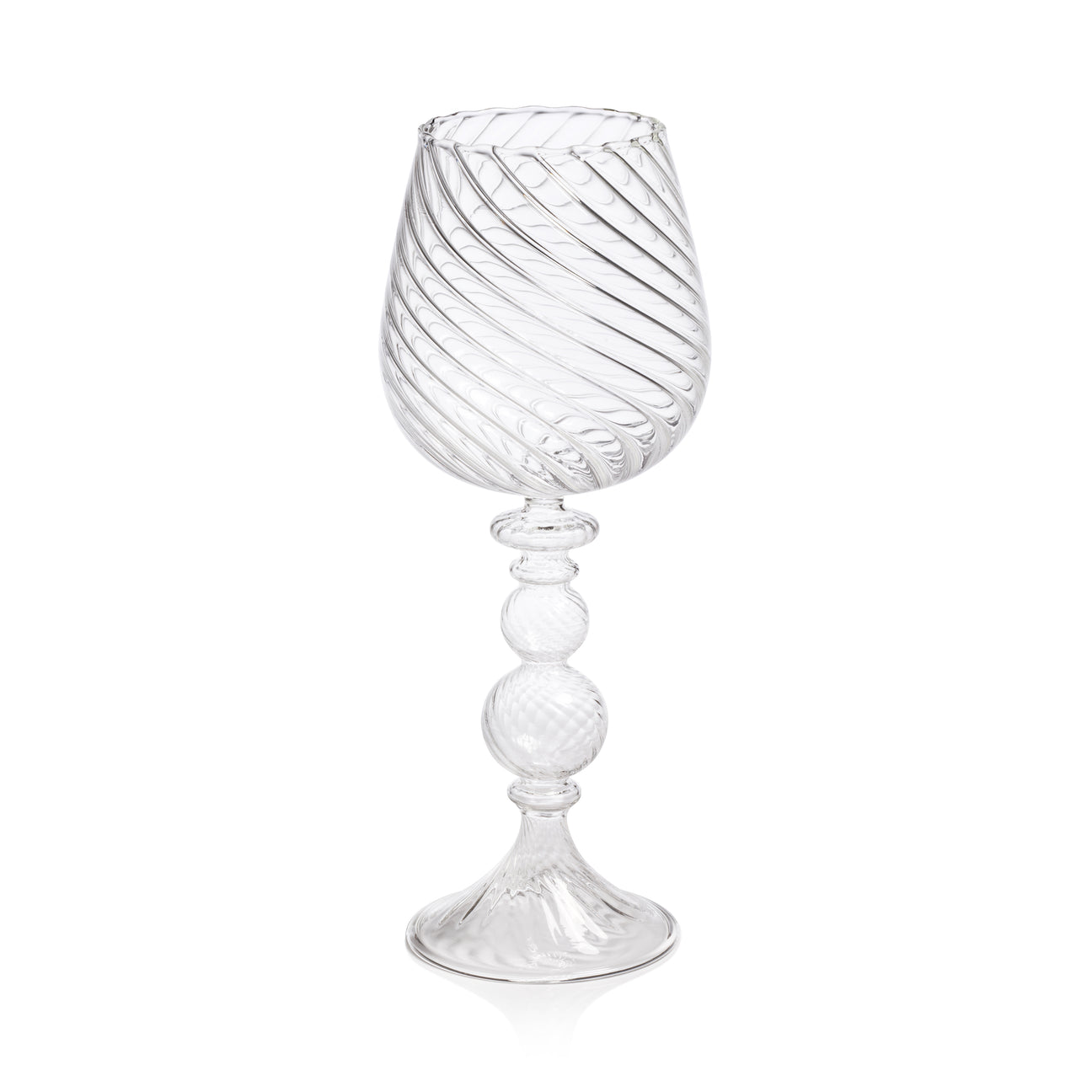 Rialto Twisted Optic Glassware - Drinkware Sets by Carlyle Avenue
