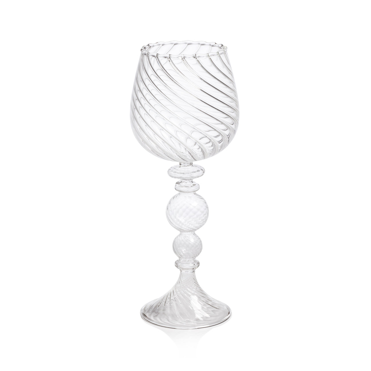 Rialto Twisted Optic Glassware - Drinkware Sets by Carlyle Avenue