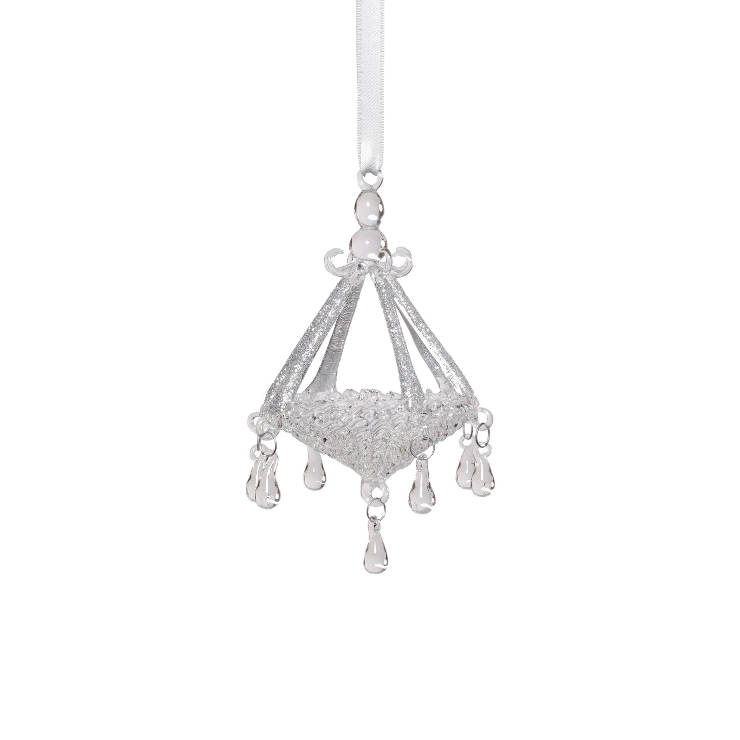 Chandelier Glass Ornament - Set of 6