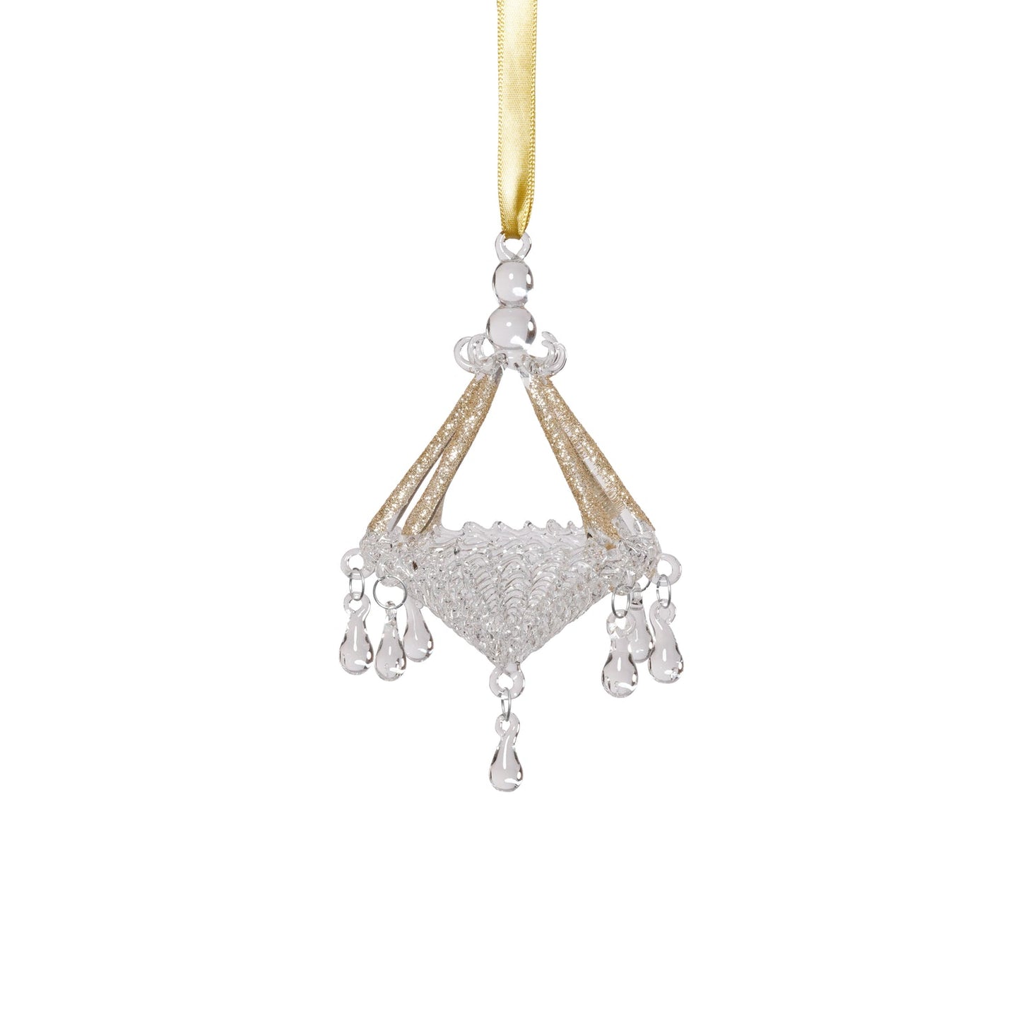 Chandelier Glass Ornament - Set of 6