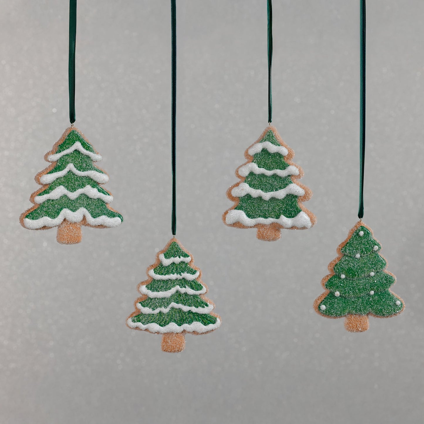 Cookie Tree Ornaments - Set of 4 Assorted