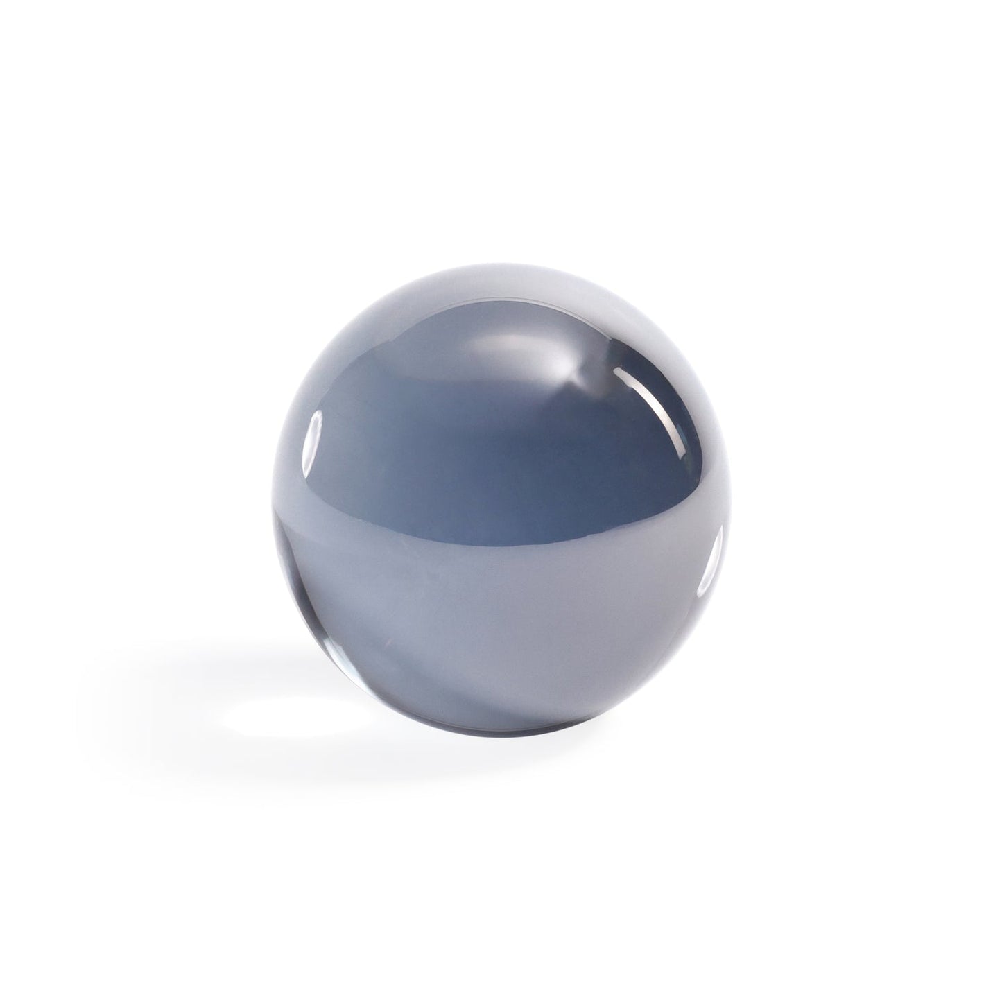 Crystal Glass Ball - Smoke - Decorative Accessories by Carlyle Avenue